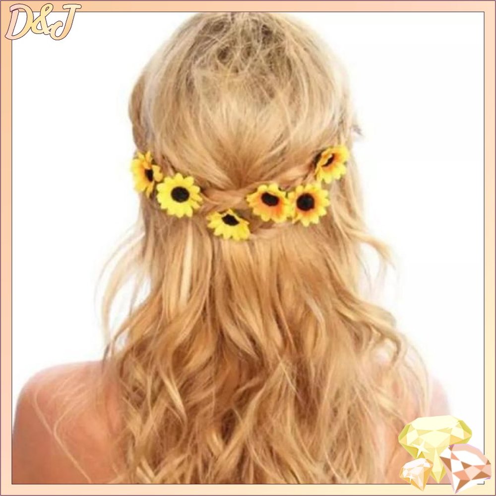 💎✨BOGO👧  Sunflower Hair Pins (Set of 5)
